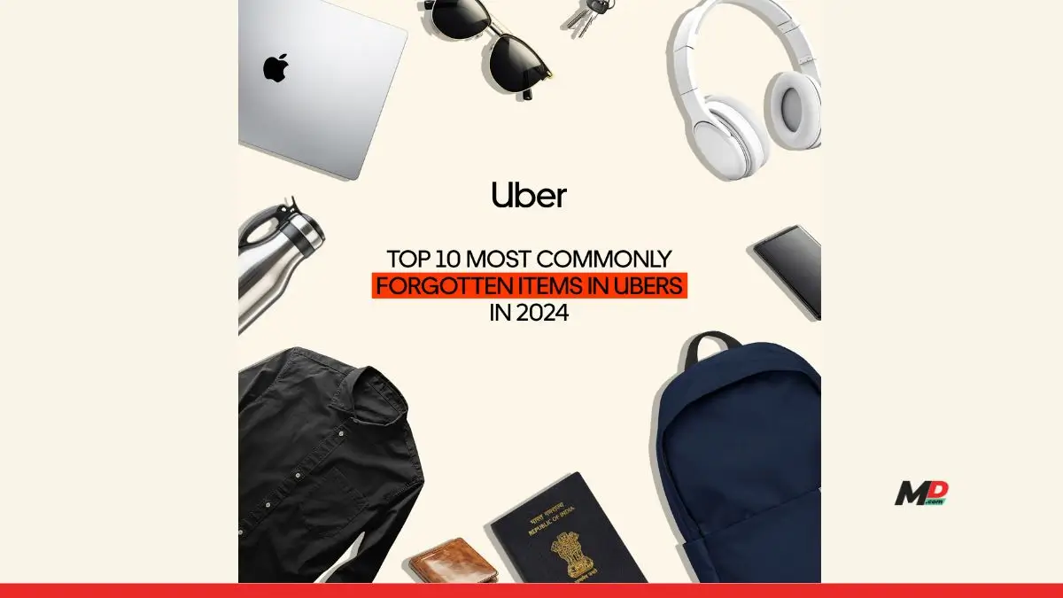 Mumbai ends Delhi’s run as most forgetful city; wedding saree, gold biscuit among unique items left behind in Ubers in 2024 