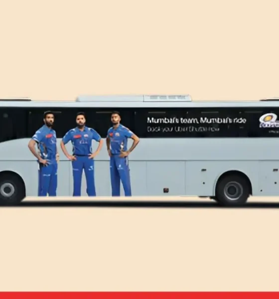 Good news for MI Paltan: Free Uber Shuttle rides to Wankhede Uber Shuttle sees packed buses as happy fans opt for free, comfortable rides on home match days  