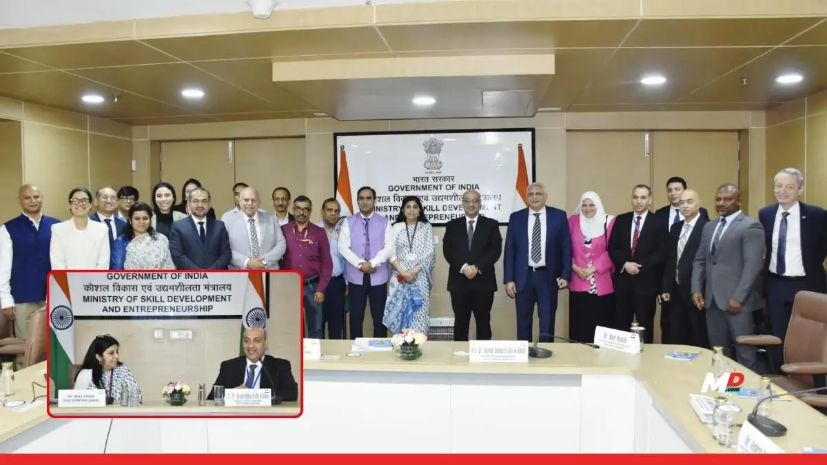 India and Egypt deliberate to strengthen ties through avenues of strategic collaboration in skill development 