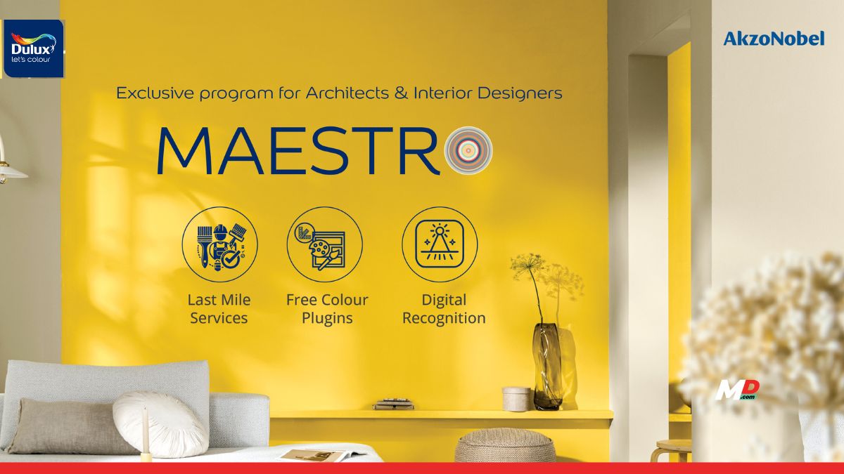 AkzoNobel India launches 'Dulux Maestro' Program to strengthen collaboration with architects and interior designers