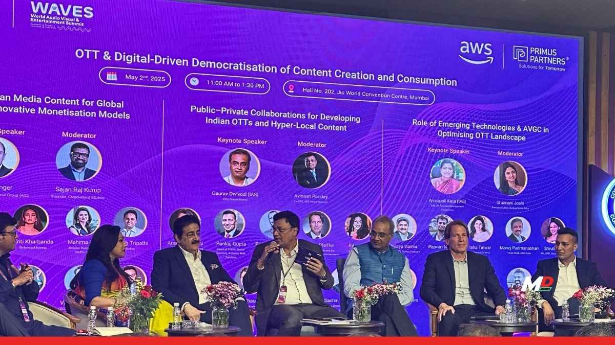 India Charts Global OTT Ambition at WAVES Summit 2025 Roundtable 