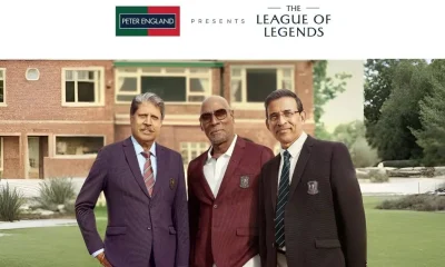 Peter England Unites Cricketing Icons Kapil Dev, Sir. Vivian Richards, and Harsha Bhogle for           ‘The League of Legends’ Campaign 