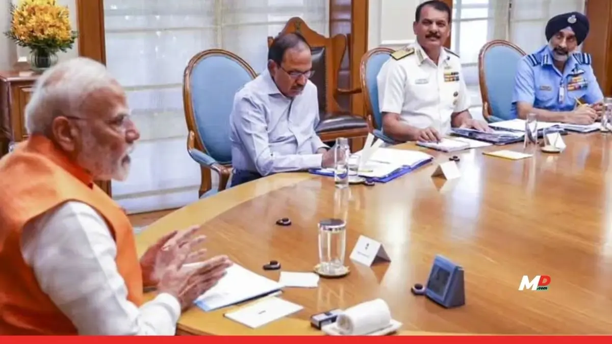 PM Modi Holds High-Level Security Meet to Shift Civilians Amid Ongoing Pakistan Firing