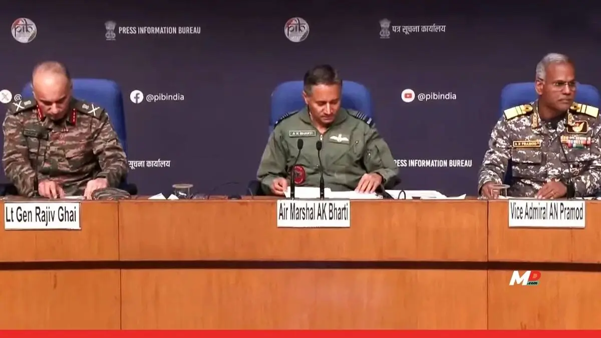 Operation Sindoor Briefing Reveals India’s Expansive, Calibrated Military Posture 