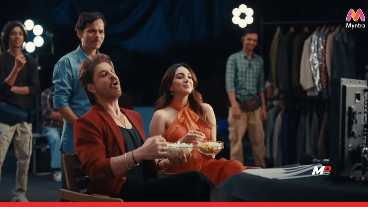 Myntra’s Bold New Campaign Hilariously Turns Shah Rukh Khan and Kiara Advani into On-Set Assistants