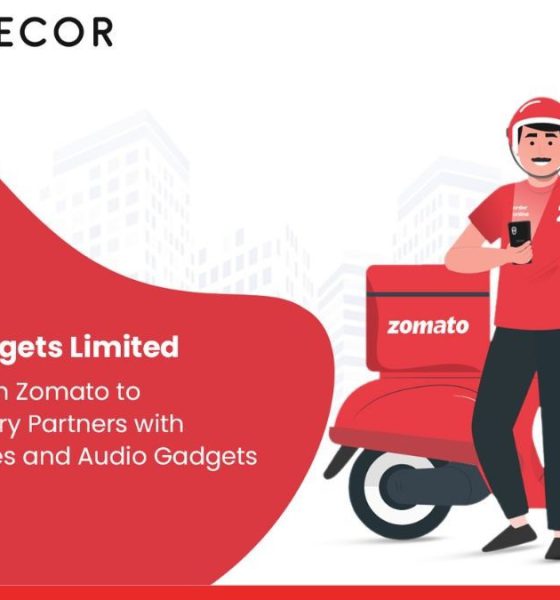 Cellecor Gadgets Limited Joins Hands With Zomato To Empower Delivery Partners With Smart Wearables And Audio Gadgets