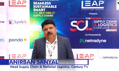 Anirban Sanyal, Head Supply Chain & National Logistics, Century Ply