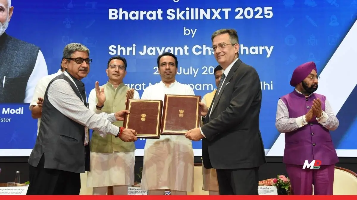 India and France Sign Landmark MoU to Deepen Cooperation in Skill Development and Vocational Training 