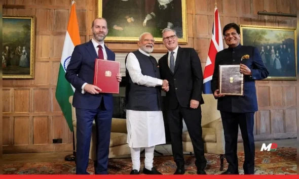 India-UK Free Trade Agreement Poised to Double Bilateral Trade by 2030