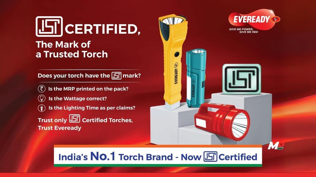 India’s No.1 Flashlight Manufacturer Eveready Industries Receives BIS Certification for TEFCO Facility 