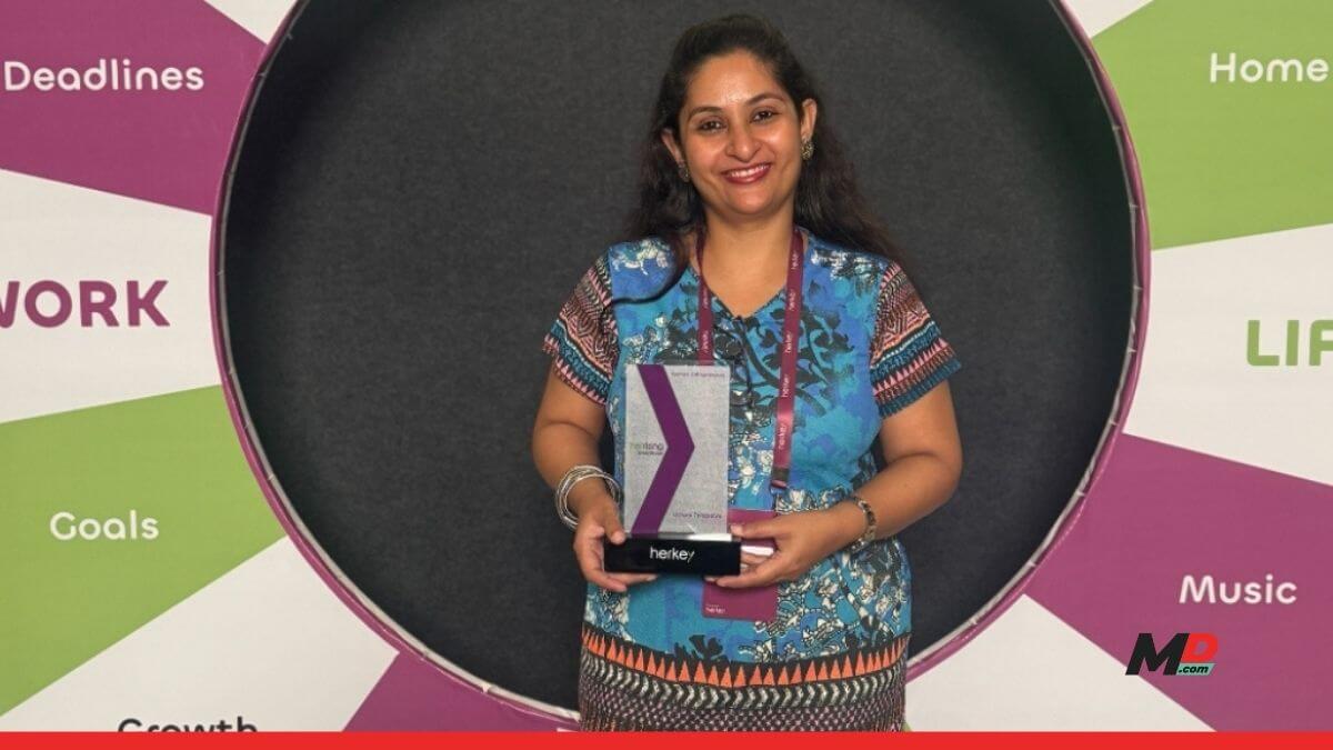Uttara Talapatra Wins Best Entrepreneur Award at the Her Rising Awards 2025 by HerKey
