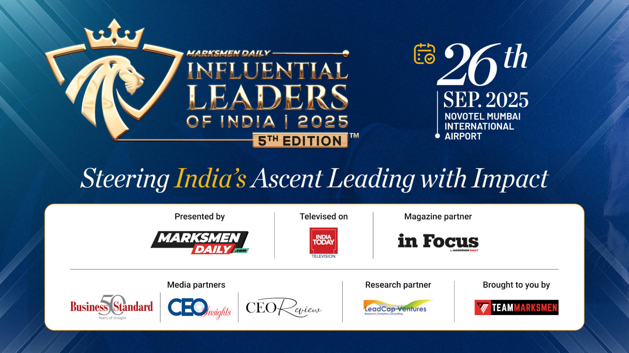 Leading India’s Ascent, Building a Global Tomorrow  