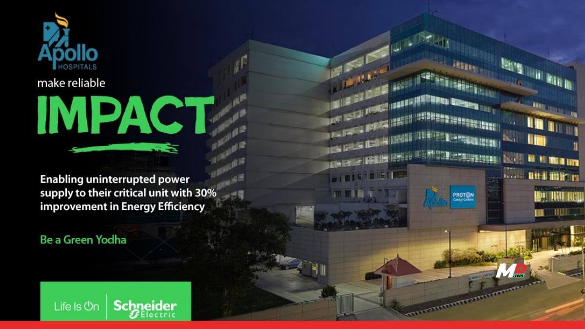 Schneider Electric & Apollo Hospitals Collaborate to Deliver Resilient, Safe and Energy-Efficient Healthcare Solutions 