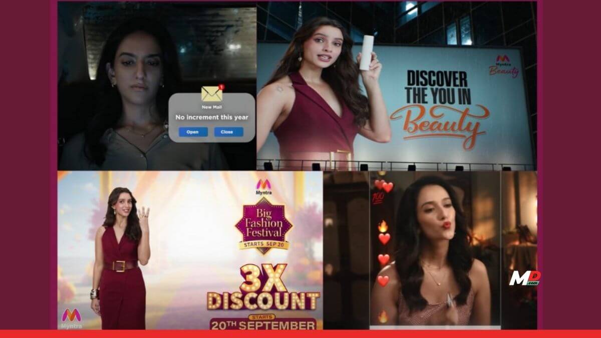 FROM KHARCHE PE KHARCHA TO CHARCHE PE CHARCHA: MYNTRA’S BIG FASHION FESTIVAL BRINGS TRIPLE-DISCOUNT OFFERS WITH RANBIR KAPOOR AND TRIPTII DIMRI 