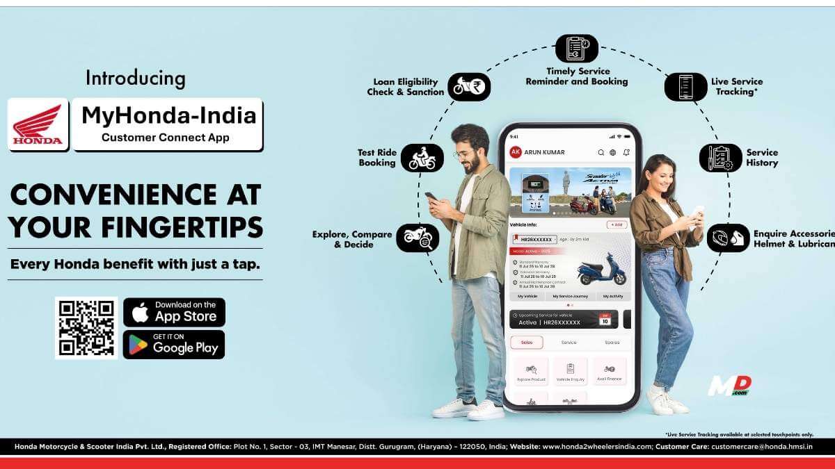 Honda Launches ‘MyHonda-India’ Mobile App for Riders