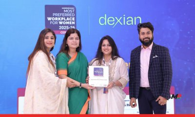 Dexian India Services Private Limited Honored as the “Most Preferred Workplace for Women 2025-26” 
