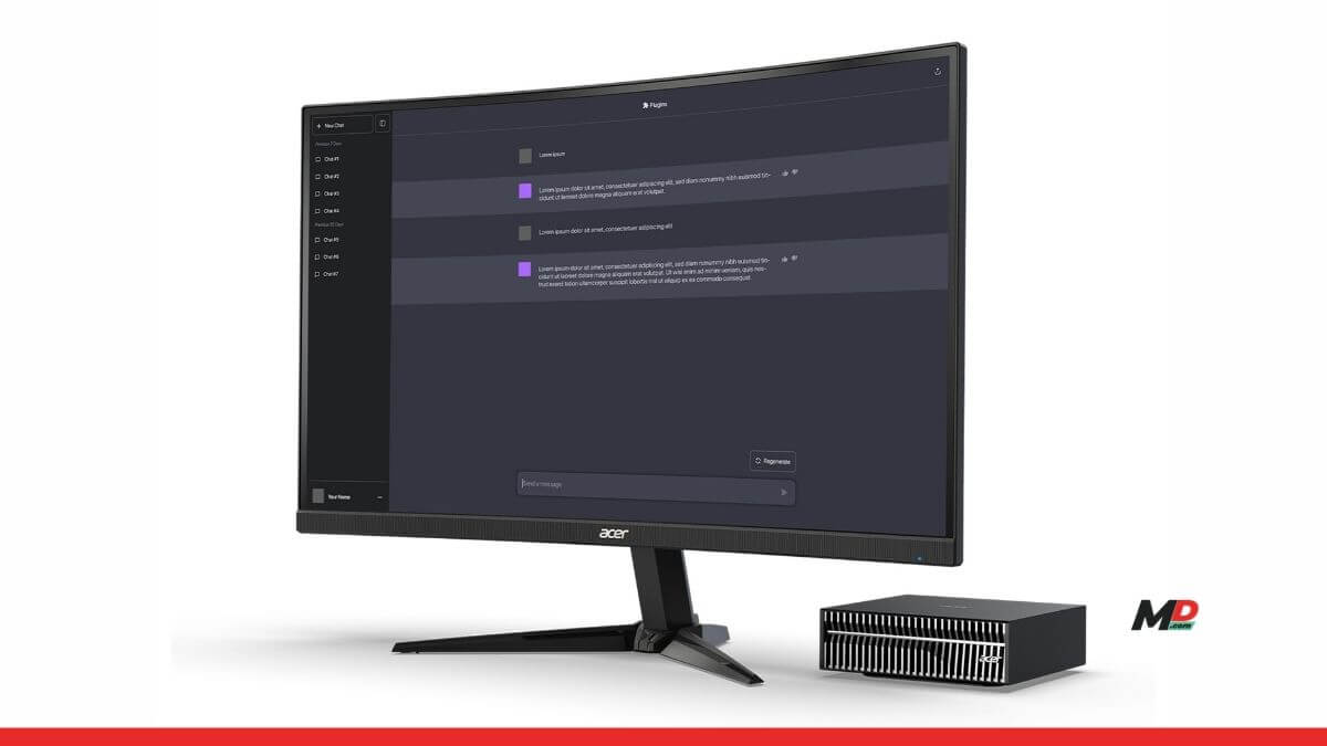 Acer Unveils the Veriton GN100 AI Mini Workstation Built on the NVIDIA GB10 Superchip 