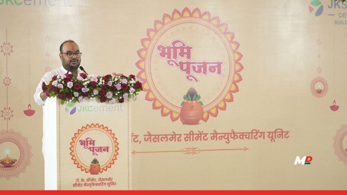 JK Cement Starts ₹3000 Cr. Greenfield Plant in Jaisalmer