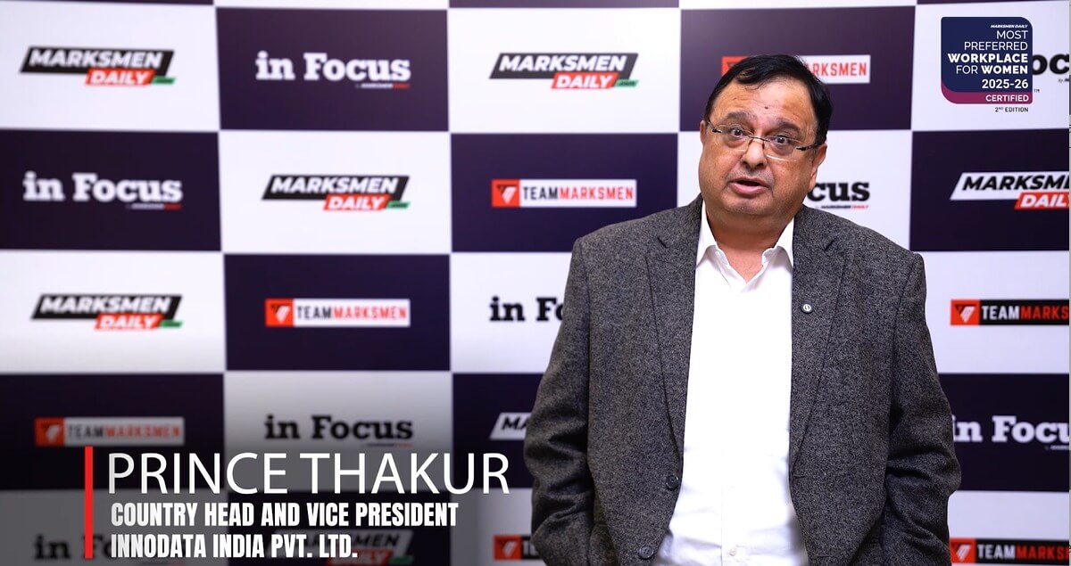Prince Thakur, Country Head and Vice President, Innodata India Pvt. Ltd ...