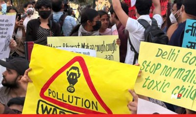 Delhi Police Detain Protesters as Air Pollution Worsens