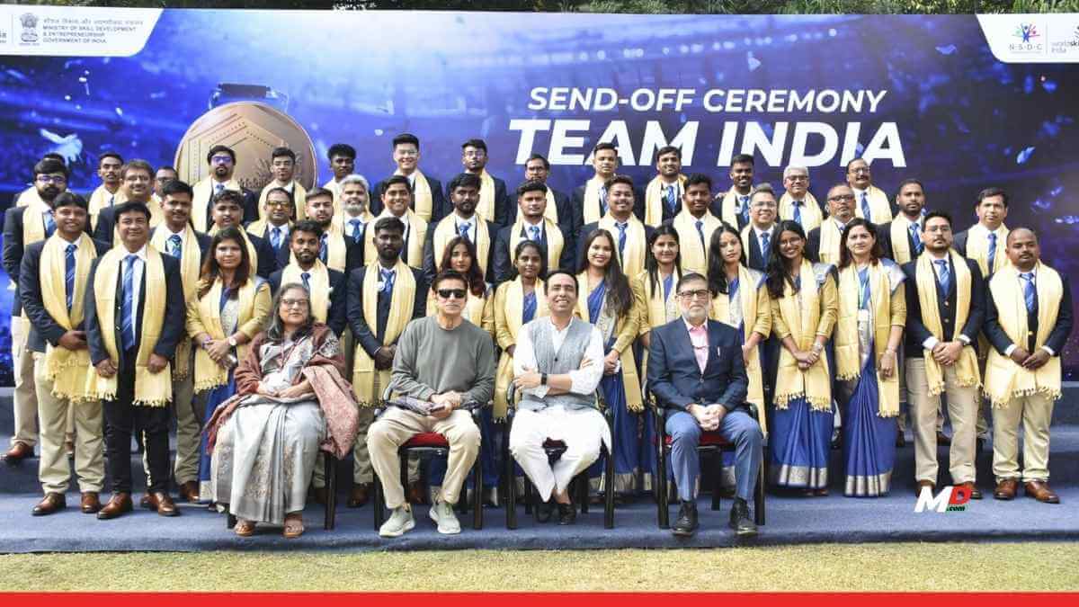 India Cheers Its Contingent for WorldSkills Asia 2025