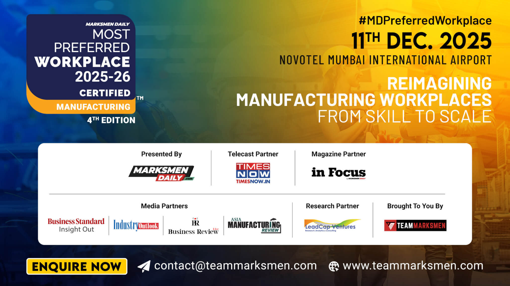 India’s Growth Engines Awarded: Most Preferred Workplaces 2025 Set New People-Centric Benchmarks