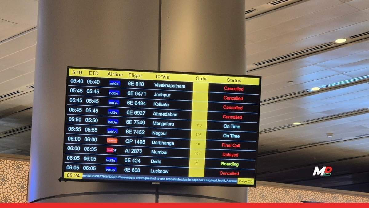 IndiGo Crisis: Flyers Stranded Nationwide for Fourth Day
