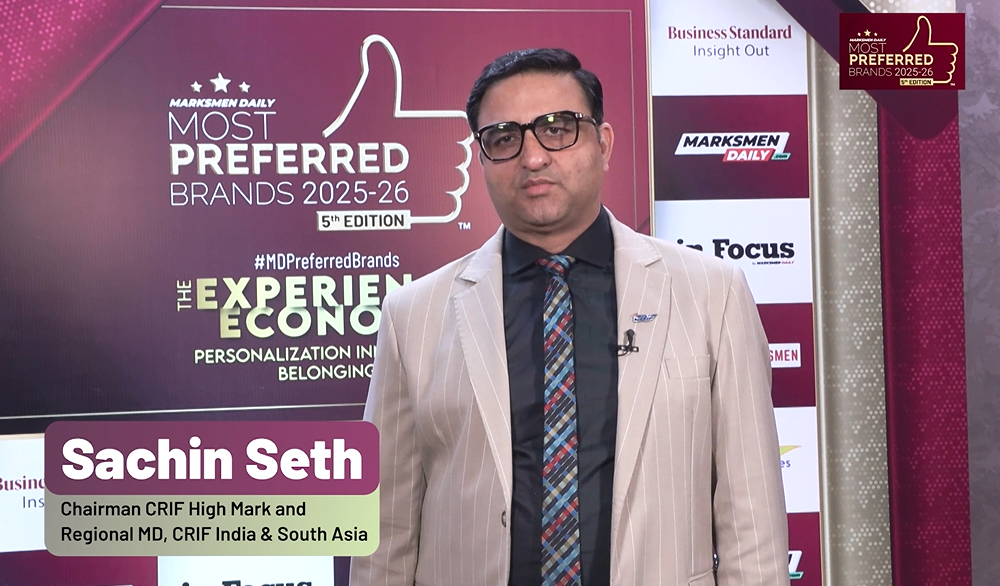 Sachin Seth, Chairman CRIF High Mark and Regional MD, CRIF India & South Asia