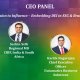 CEO panel discussion “From Inclusion to Influence – Embedding DEI in ESG & Brand Strategy.