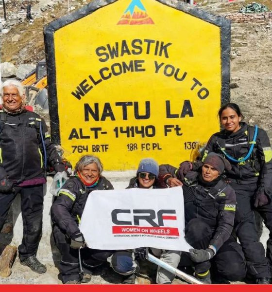 5 intrepid women bikers conquer Nathu La pass