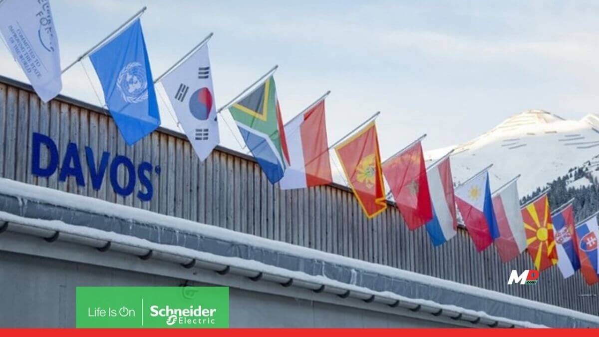 Schneider Electric advances energy tech at Davos
