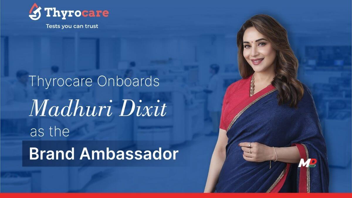 Thyrocare Appoints Madhuri Dixit as Brand Ambassador 