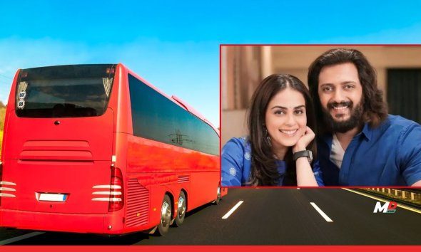 Riteish, Genelia lead ST Red Bus safety drive