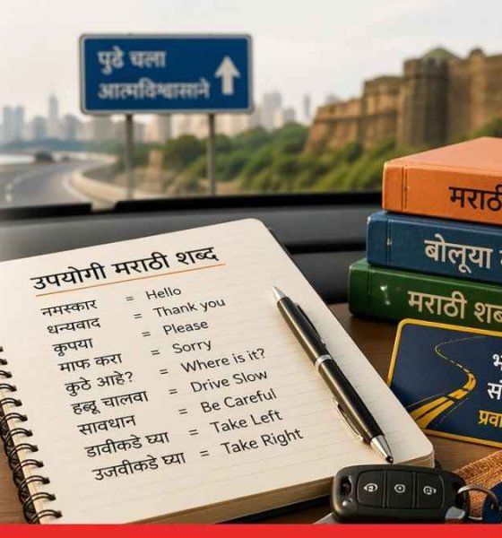 Marathi lessons for non-Marathi drivers push