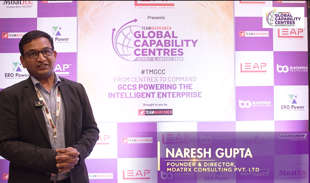 Naresh Bojava Naresh Gupta, Founder & Director, MoatRx Consulting Pvt. Ltd - Marksmen ...