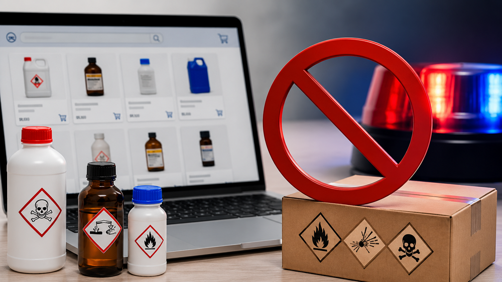 CCPA Cracks Down on Online Sale of Hazardous and Explosive Chemicals
