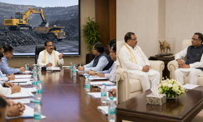 Union Minister Satish Chandra Dubey Reviews SECL Operations and Meets Chhattisgarh Chief Minister