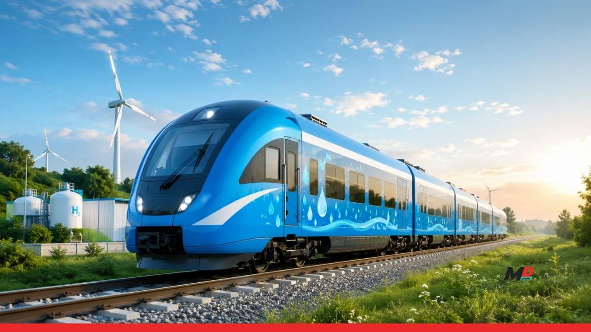 India’s first indigenous hydrogen train ready to run on tracks