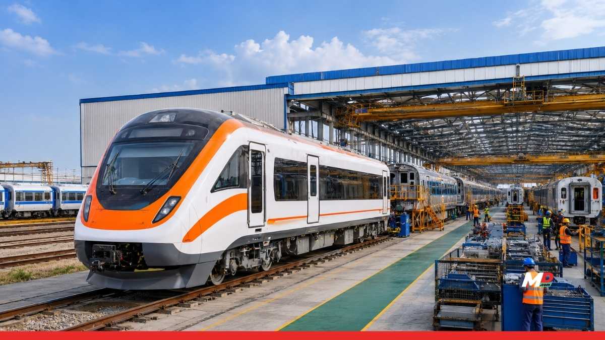 Kazipet Rail Manufacturing Unit Near Completion to Produce 200 Intercity Trains