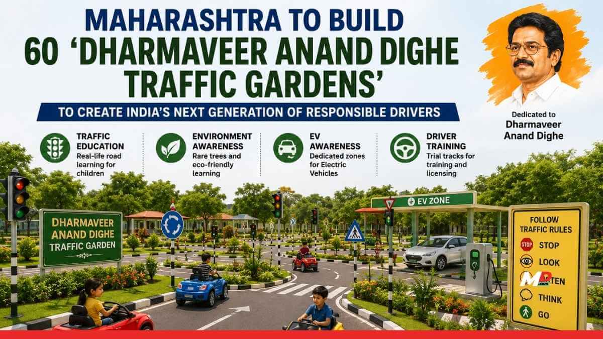 Title: Maharashtra to build 60 traffic gardens
