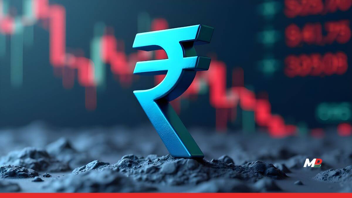 Indian rupee hits record low of 95.73