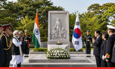 India, South Korea unveil war memorial in Seoul
