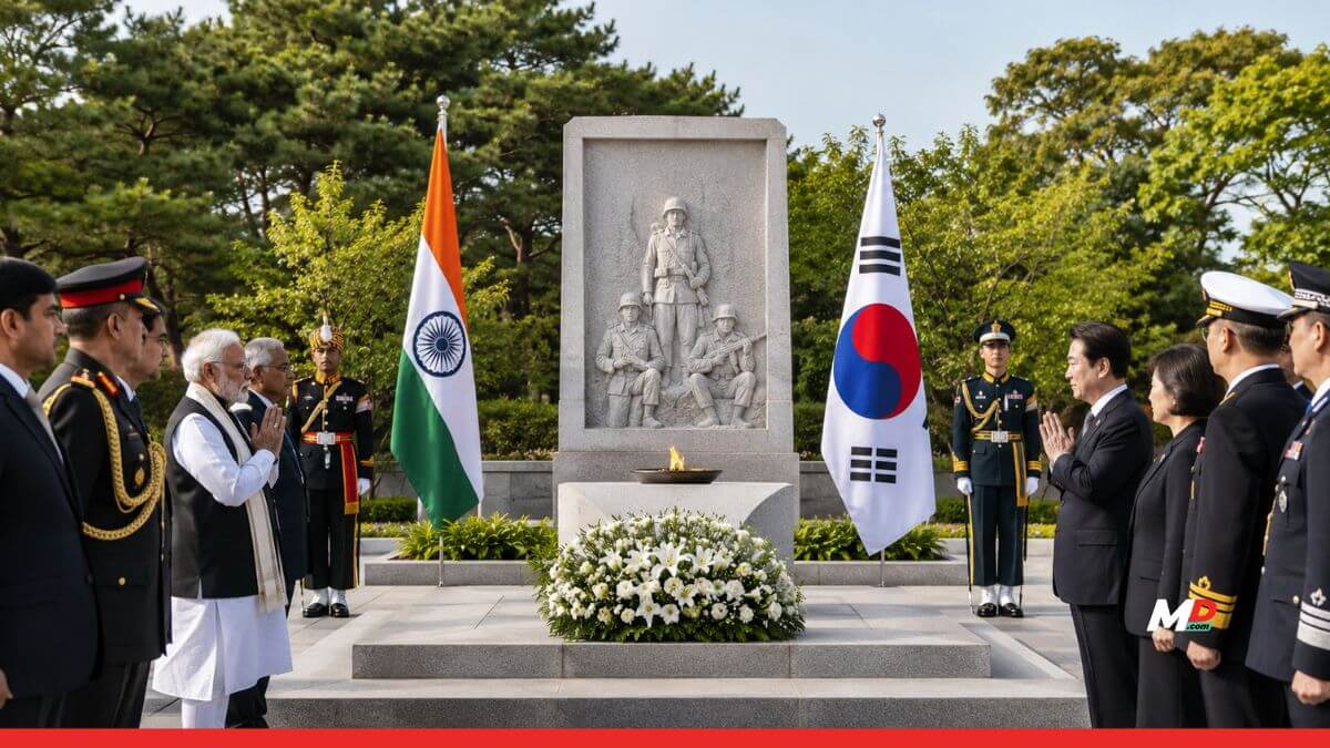 India, South Korea unveil war memorial in Seoul