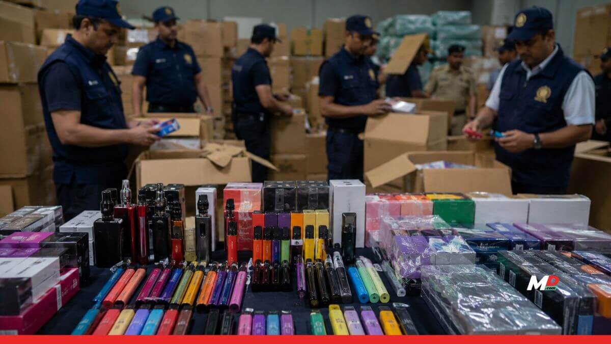 DRI seizes illegal e-cigarettes worth ₹120 crore