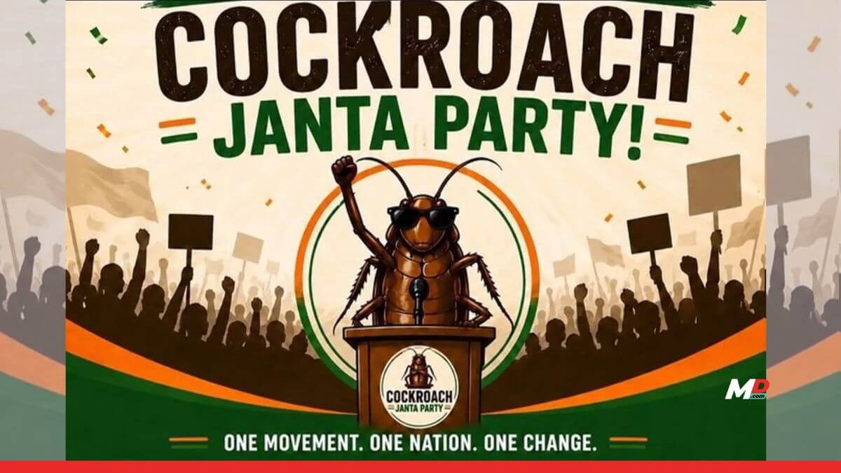 The Cockroach becomes India’s viral political icon