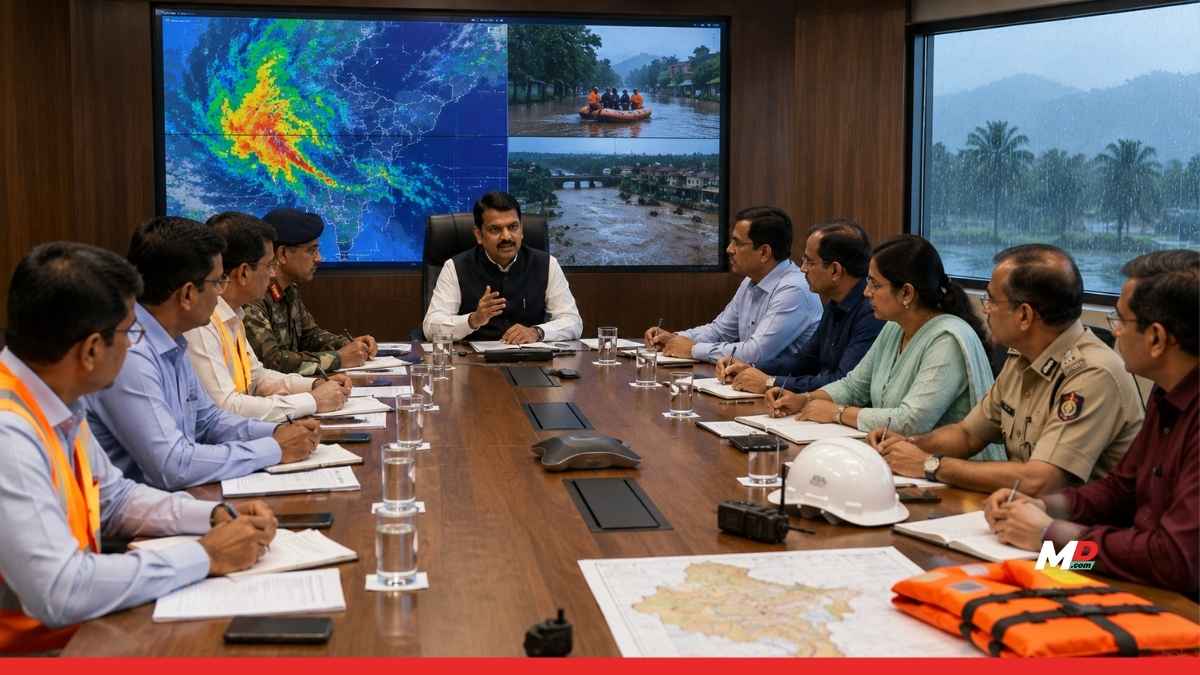 Maharashtra Reviews Monsoon Disaster Preparedness Across State