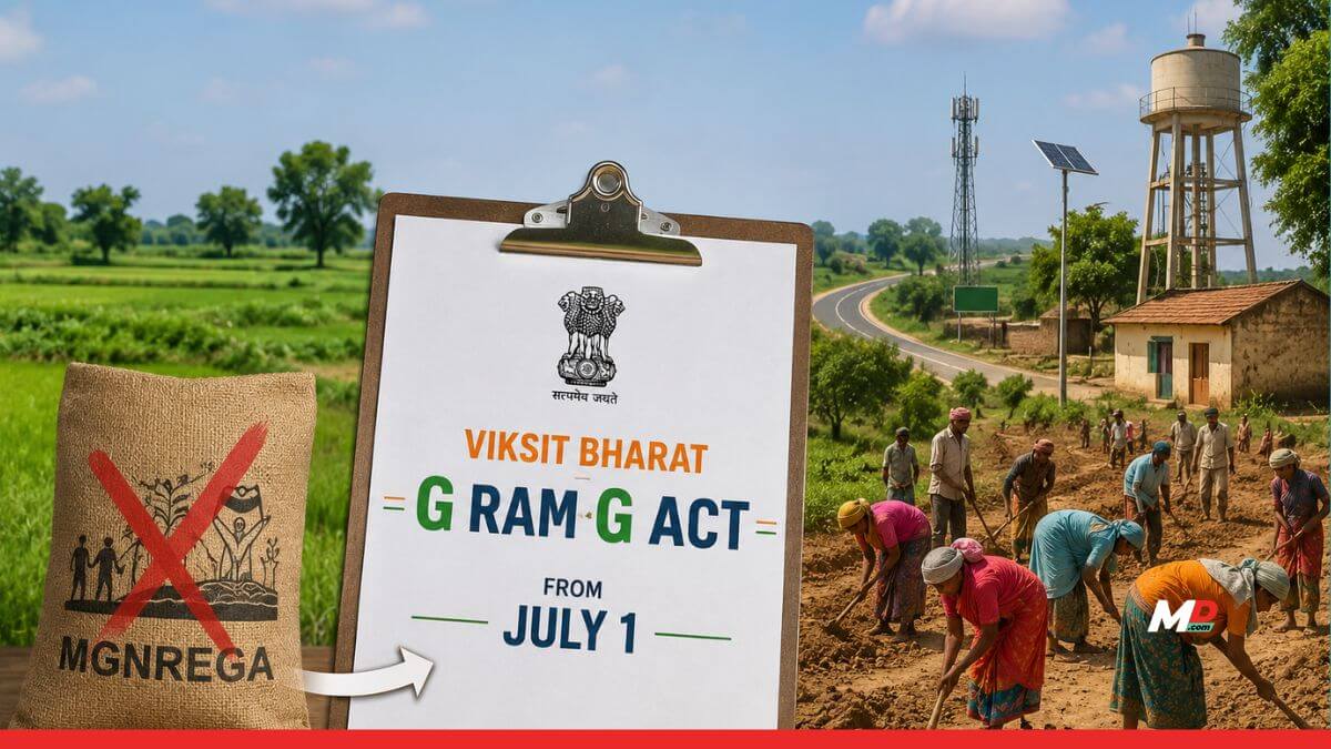 Centre to launch Viksit Bharat G RAM G Act