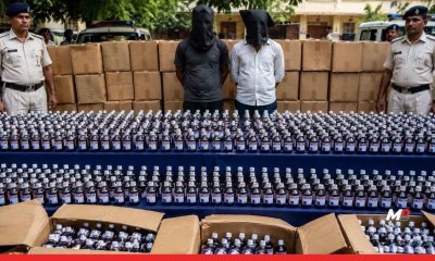 DRI Seizes 7,500 Bottles of Codeine-Based Cough Syrup in Patna; Two Arrested