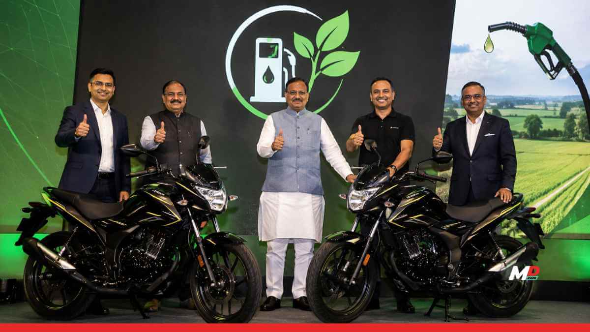Hero Launches First Flex-Fuel Bikes in Delhi