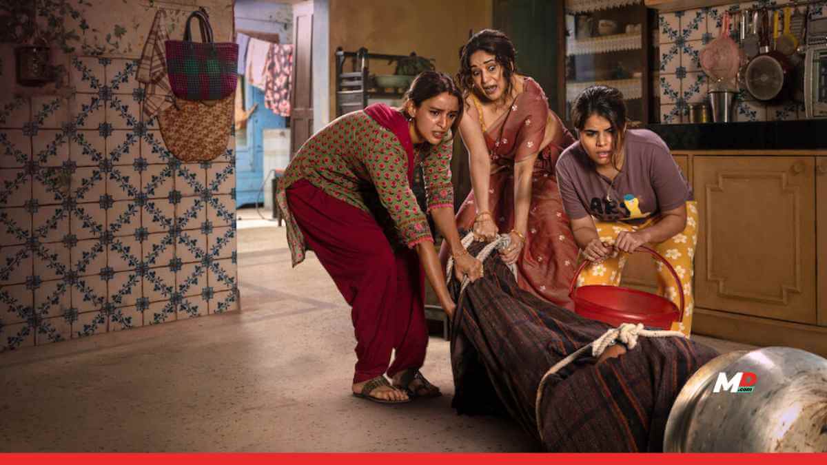 Madhuri, Triptii and Dhaarna Shine in Dark Comedy